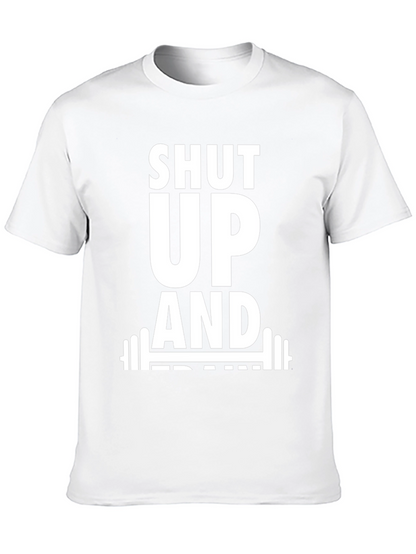 Shut Up and Train Black T-Shirt
