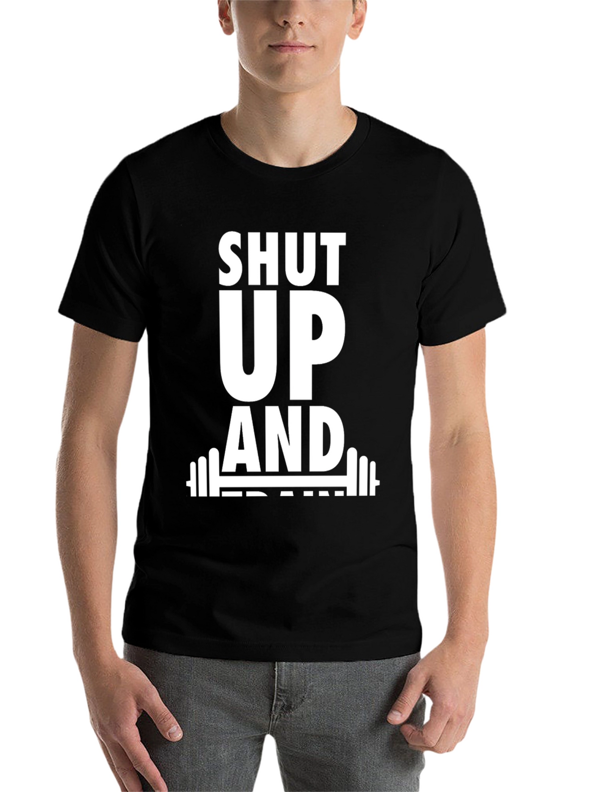 Shut Up and Train Black T-Shirt