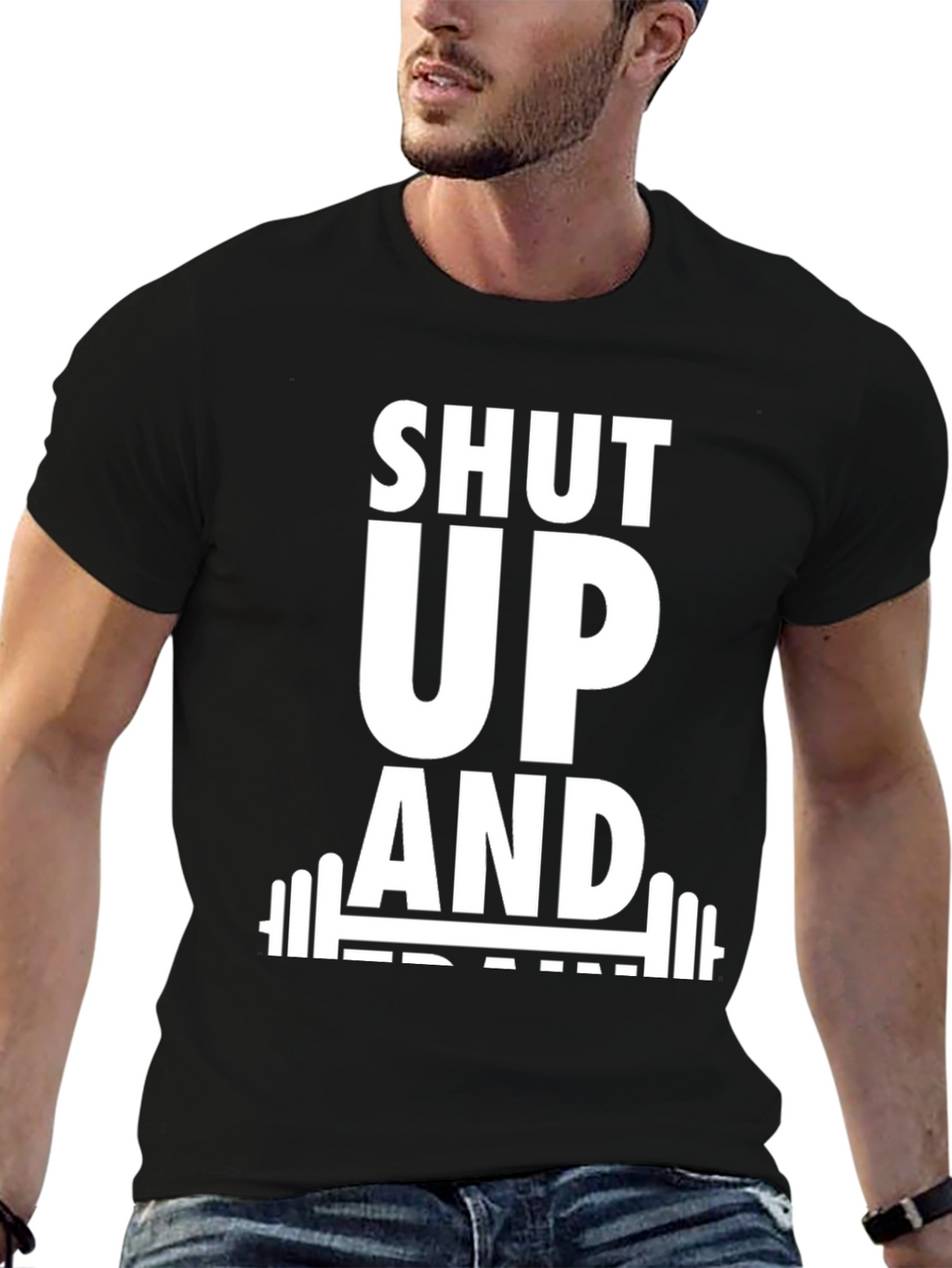 Shut Up and Train Black T-Shirt