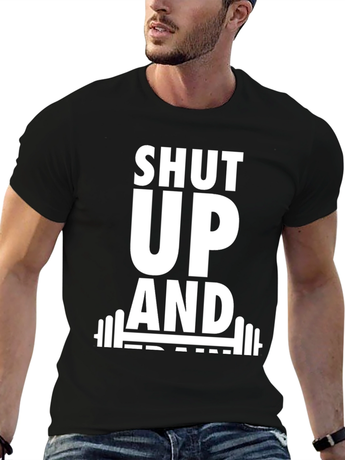 Shut Up and Train Black T-Shirt