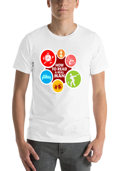 How To Read A Real Man Graphic Tee