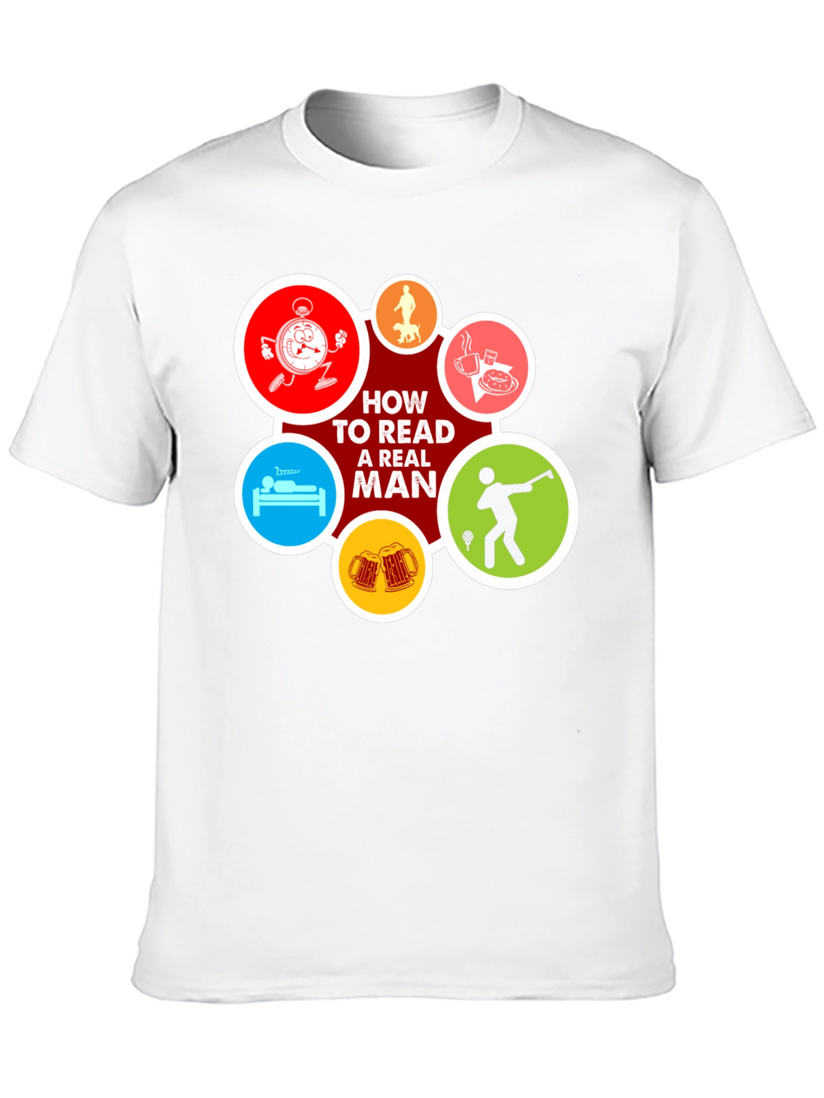 How To Read A Real Man Graphic Tee
