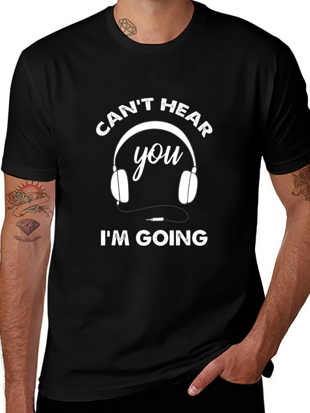 Funny Cant Hear You Im Going T-Shirt