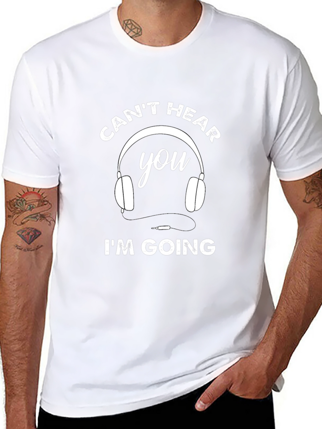 Funny Cant Hear You Im Going T-Shirt