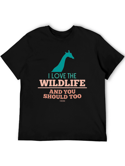 Wildlife Lover Graphic T-Shirt