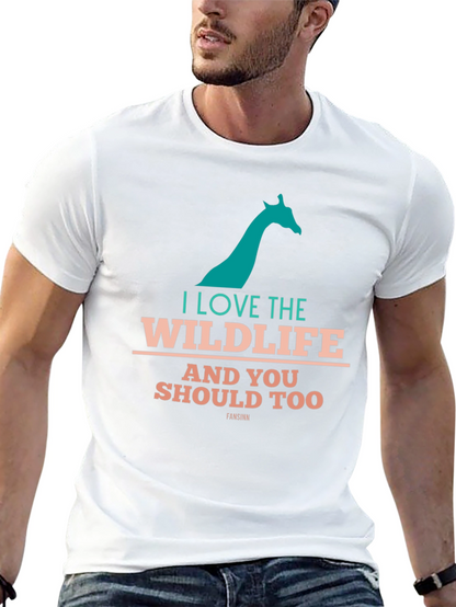 Wildlife Lover Graphic T-Shirt