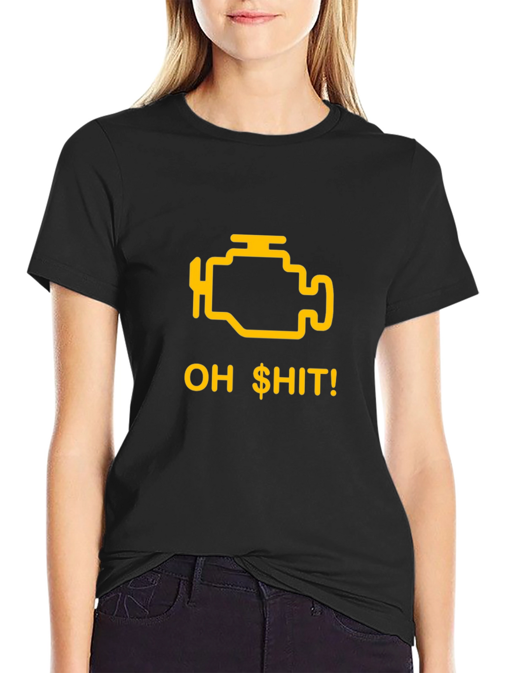 Check Engine Funny Graphic T-Shirt
