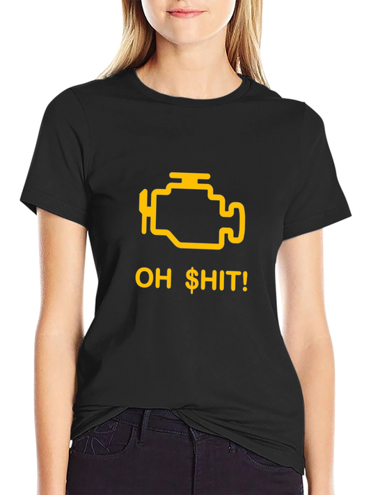 Check Engine Funny Graphic T-Shirt