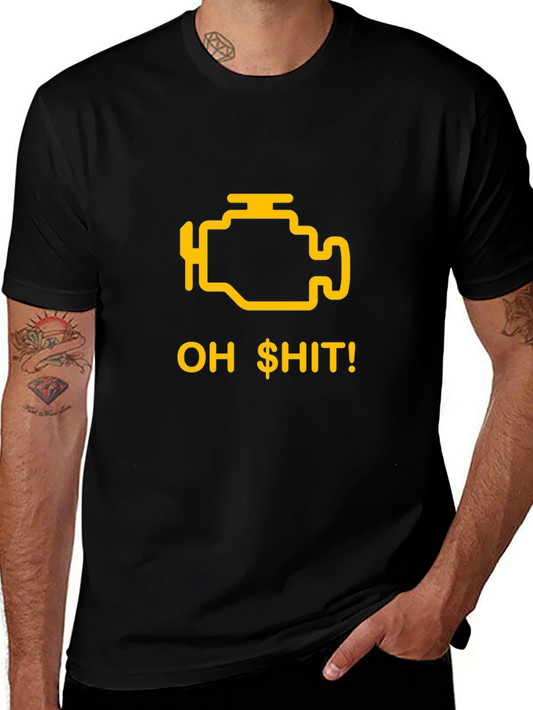 Check Engine Funny Graphic T-Shirt