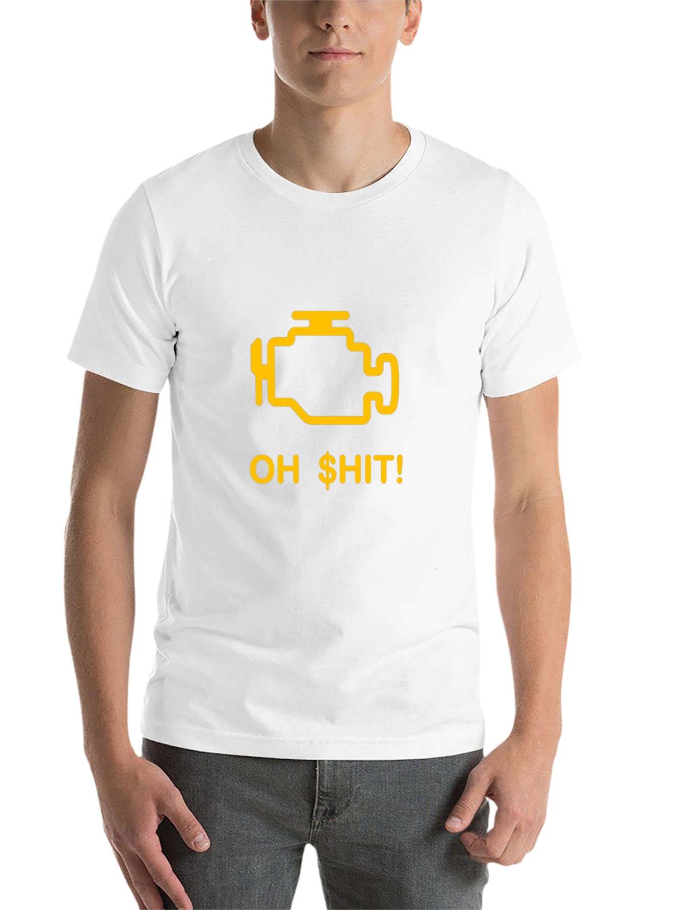 Check Engine Funny Graphic T-Shirt