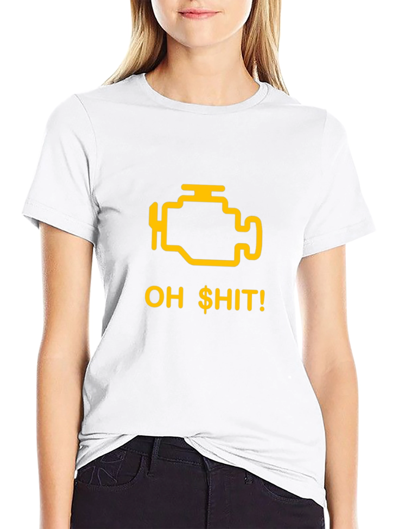 Check Engine Funny Graphic T-Shirt