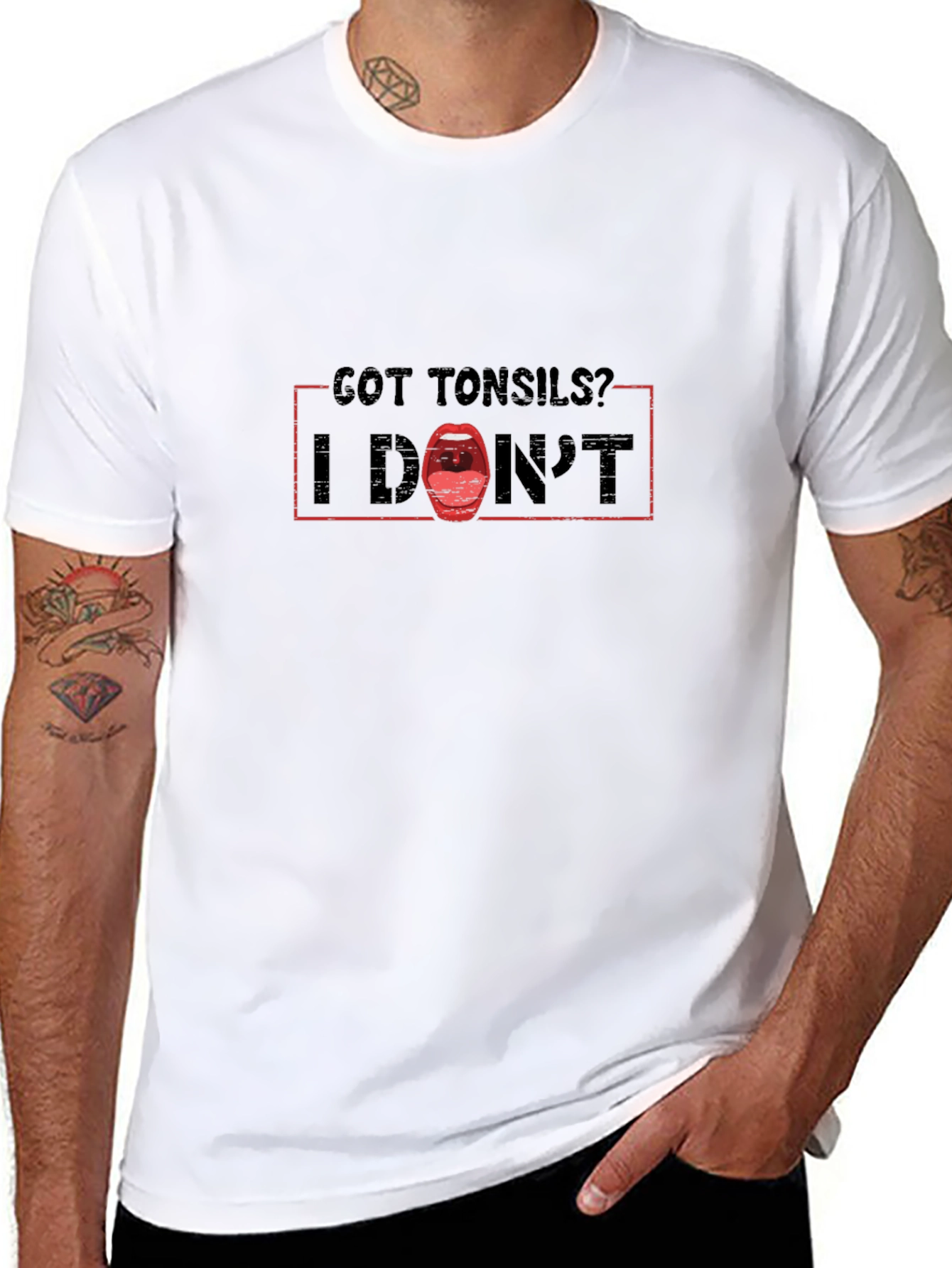 Got Tonsils? Funny Anatomy Humor T-Shirt