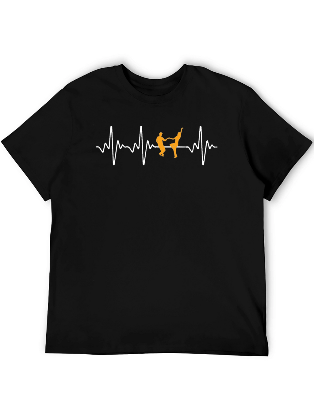 Dance Heartbeat T-Shirt - Black Graphic Tee