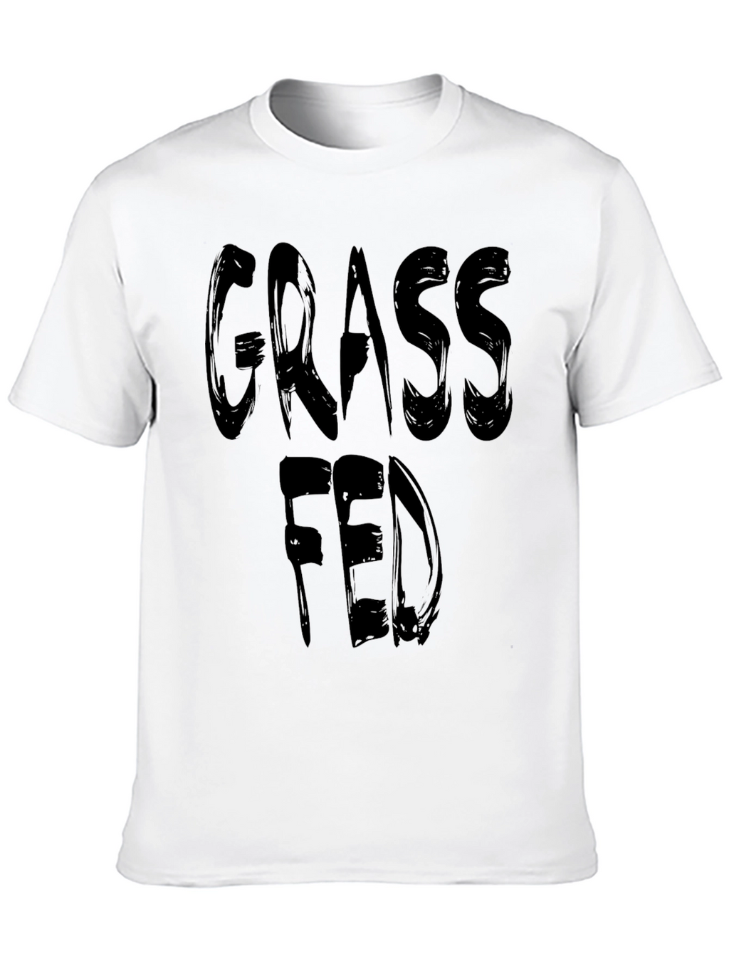 Grass Fed T-Shirt - Black Graphic Tee