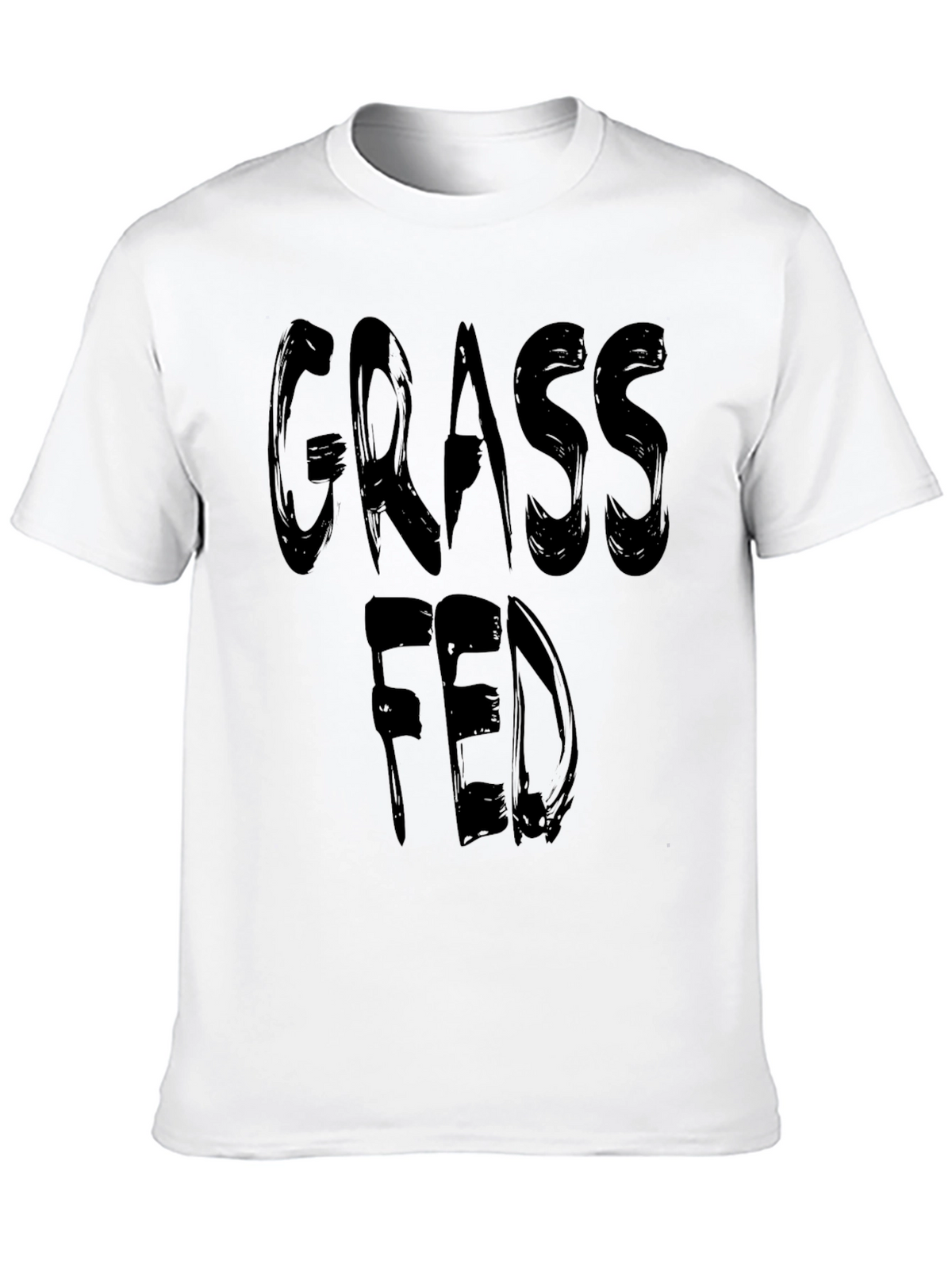 Grass Fed T-Shirt - Black Graphic Tee