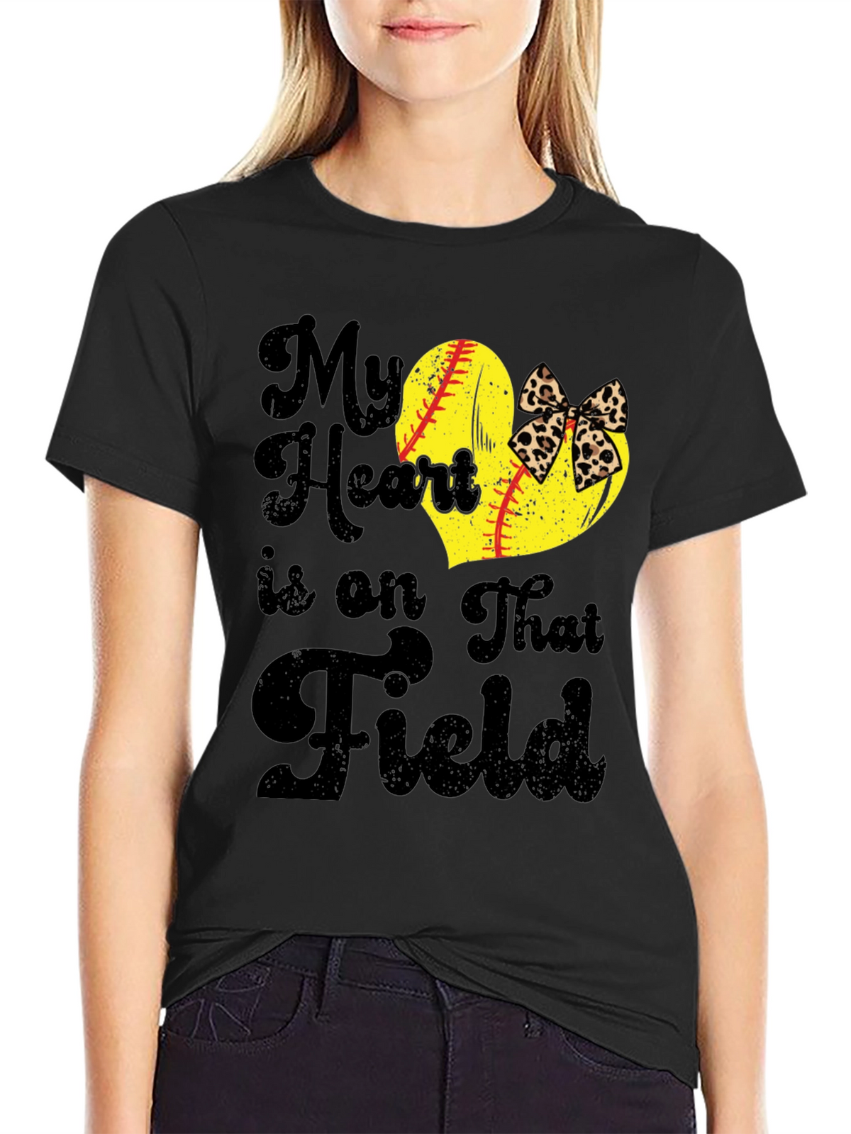 My Heart is on That Field T-Shirt