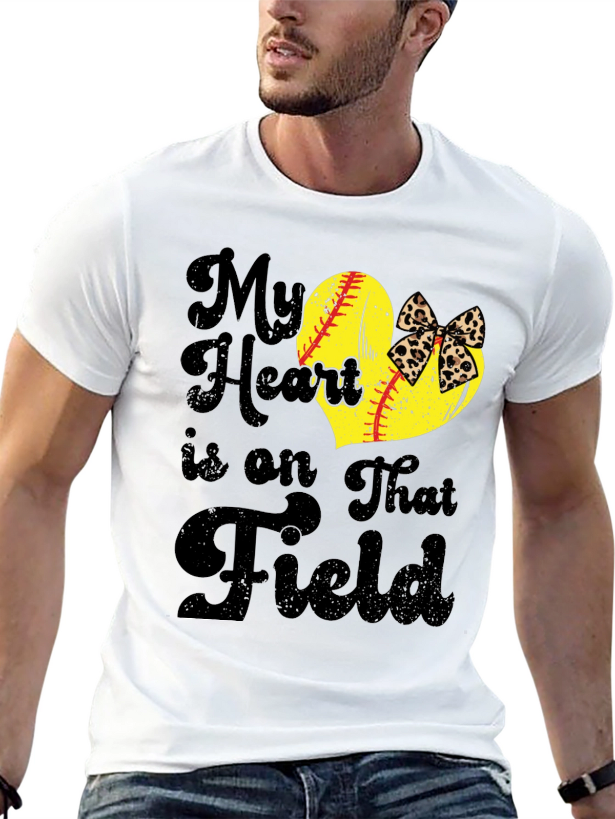 My Heart is on That Field T-Shirt