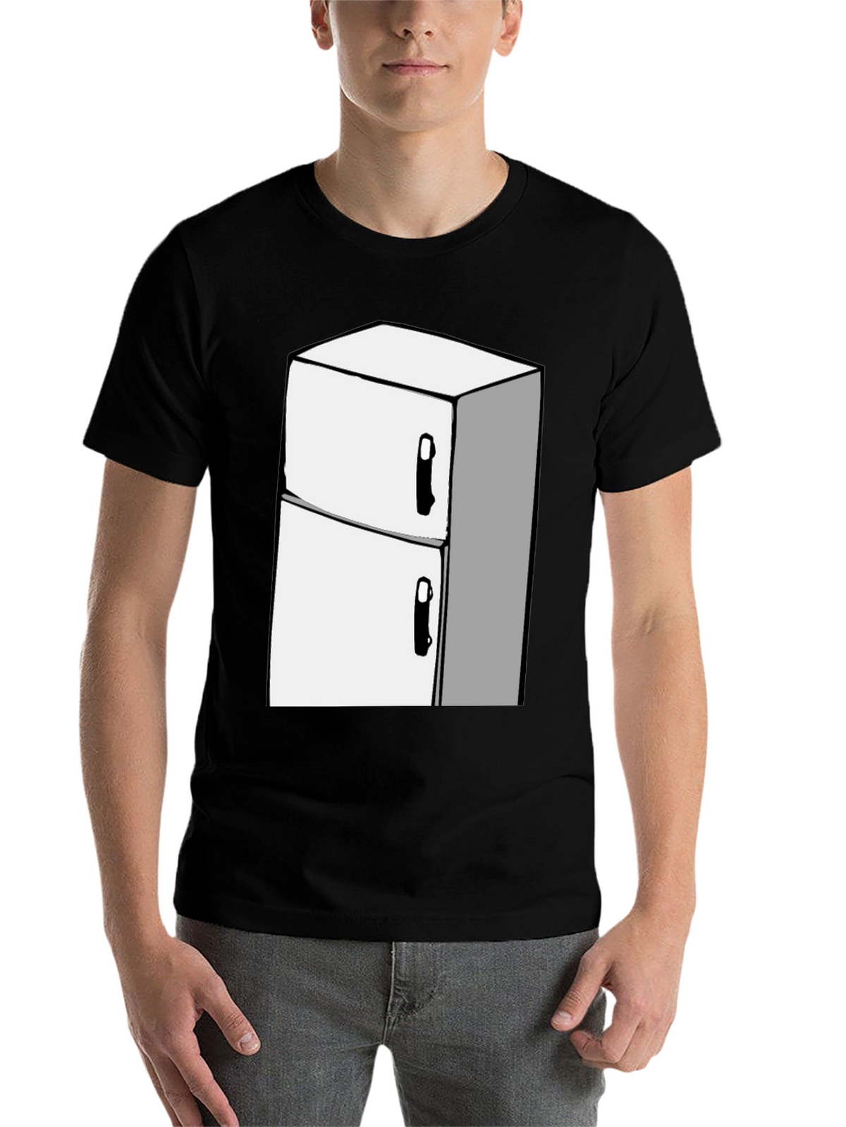 Cool Refrigerator Graphic T-Shirt