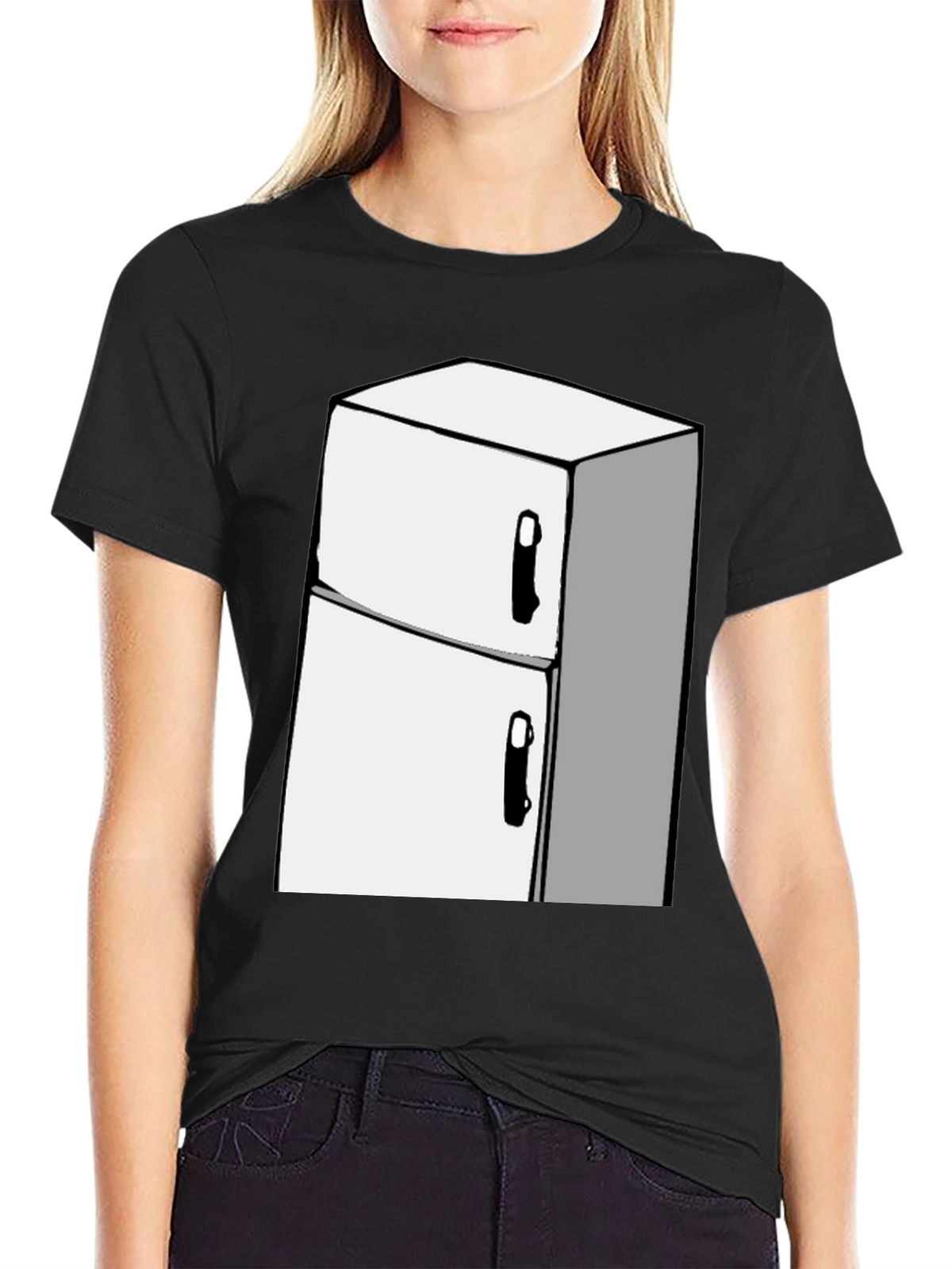 Cool Refrigerator Graphic T-Shirt