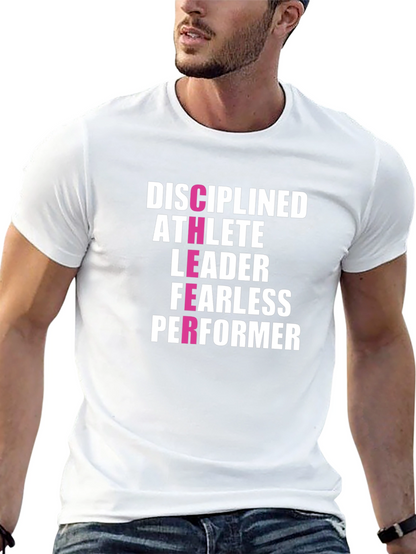Disciplined Athlete Leader T-Shirt - Motivational