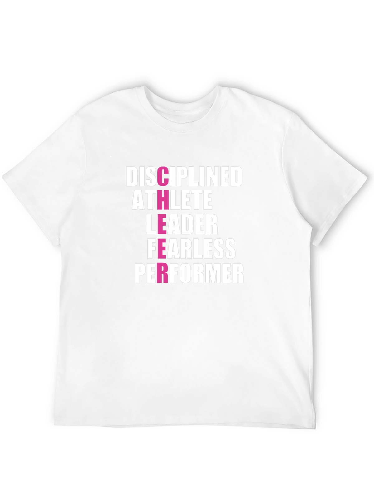 Disciplined Athlete Leader T-Shirt - Motivational