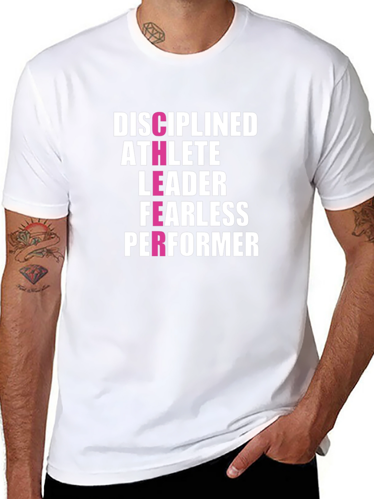 Disciplined Athlete Leader T-Shirt - Motivational