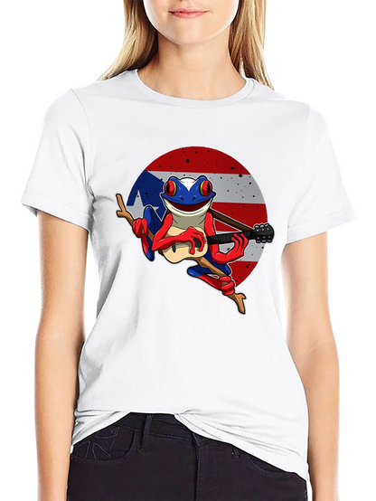 Puerto Rico Flag Coqui Frog T-Shirt