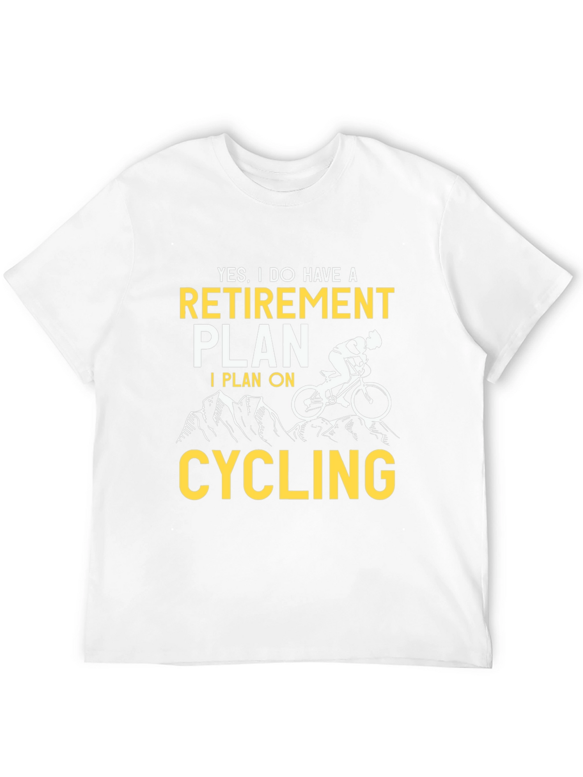Retirement Plan Cycling T-Shirt