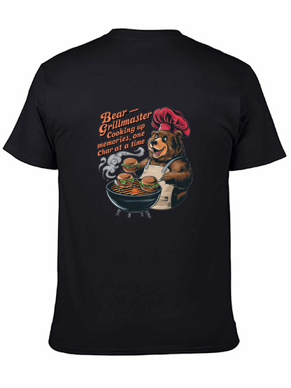 Bear Grillmaster T-Shirt: One Char at a Time!