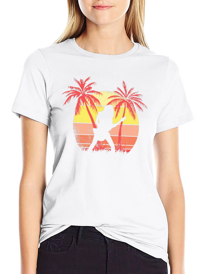 Sunset Guitarist Graphic T-Shirt