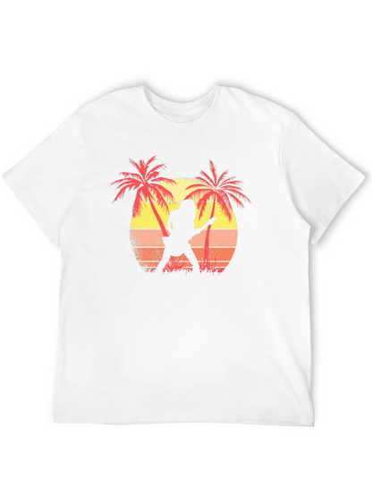 Sunset Guitarist Graphic T-Shirt