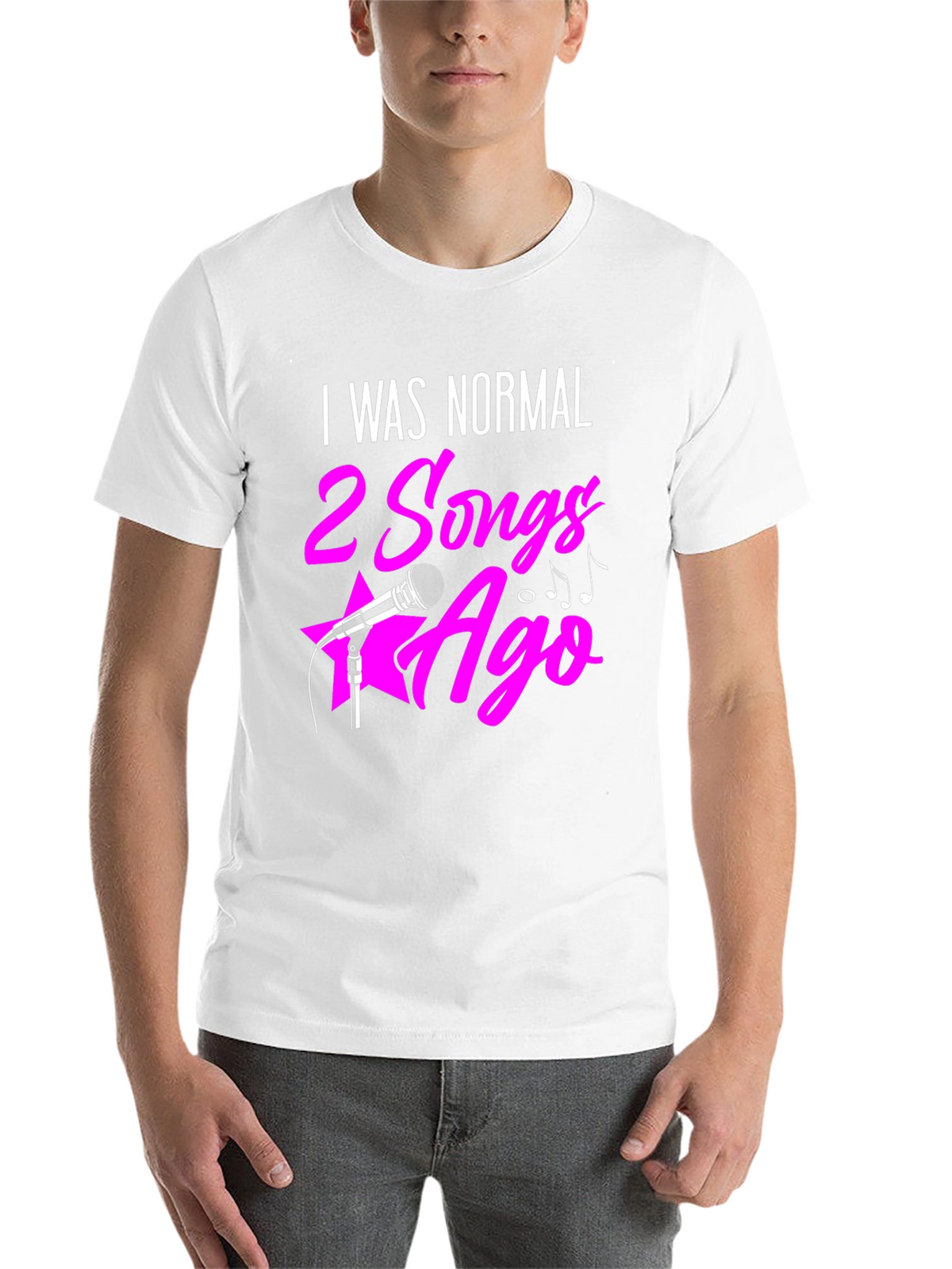 I Was Normal 2 Songs Ago Graphic Tee