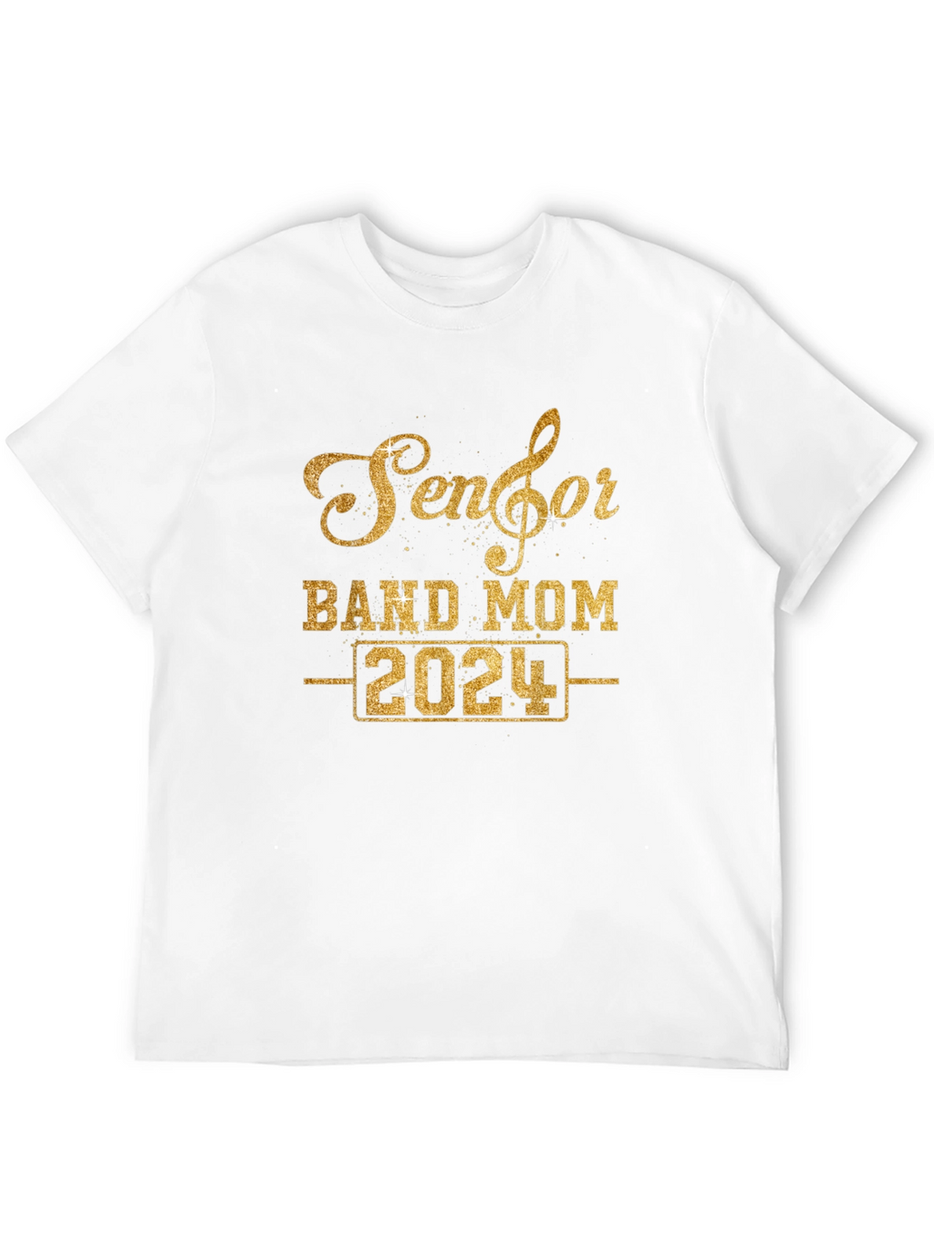 Senior Band Mom 2024 Black T-Shirt