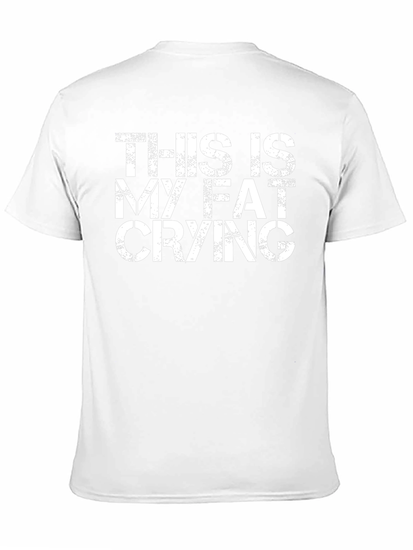 Funny Fat Crying T-Shirt - Soft Cotton Blend