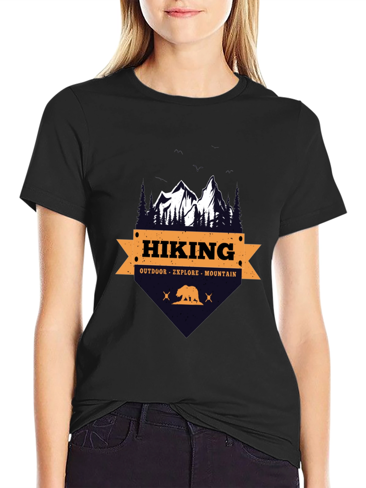Hiking Outdoor Explore Mountain T-Shirt