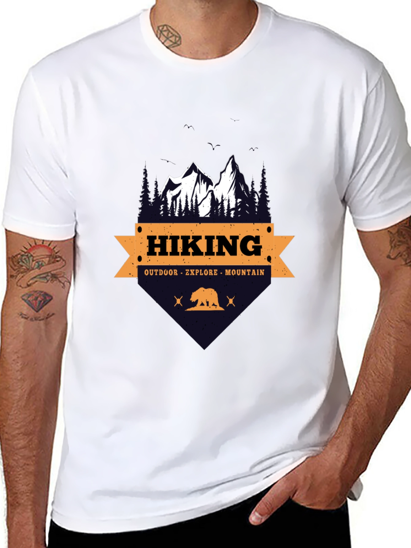 Hiking Outdoor Explore Mountain T-Shirt