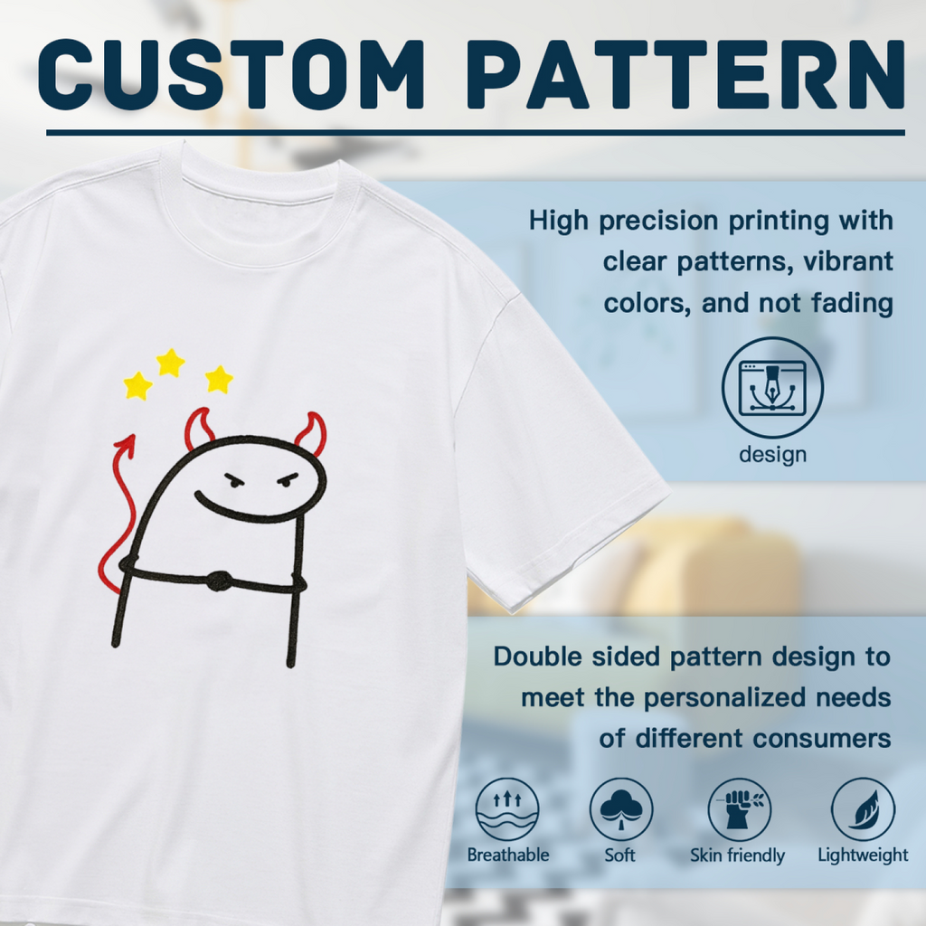 Sleepy Coffee Obsessed Doodle Dog Minimalist T-Shirt