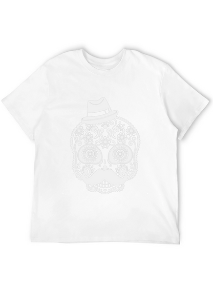 Stylish Black Sugar Skull T-Shirt