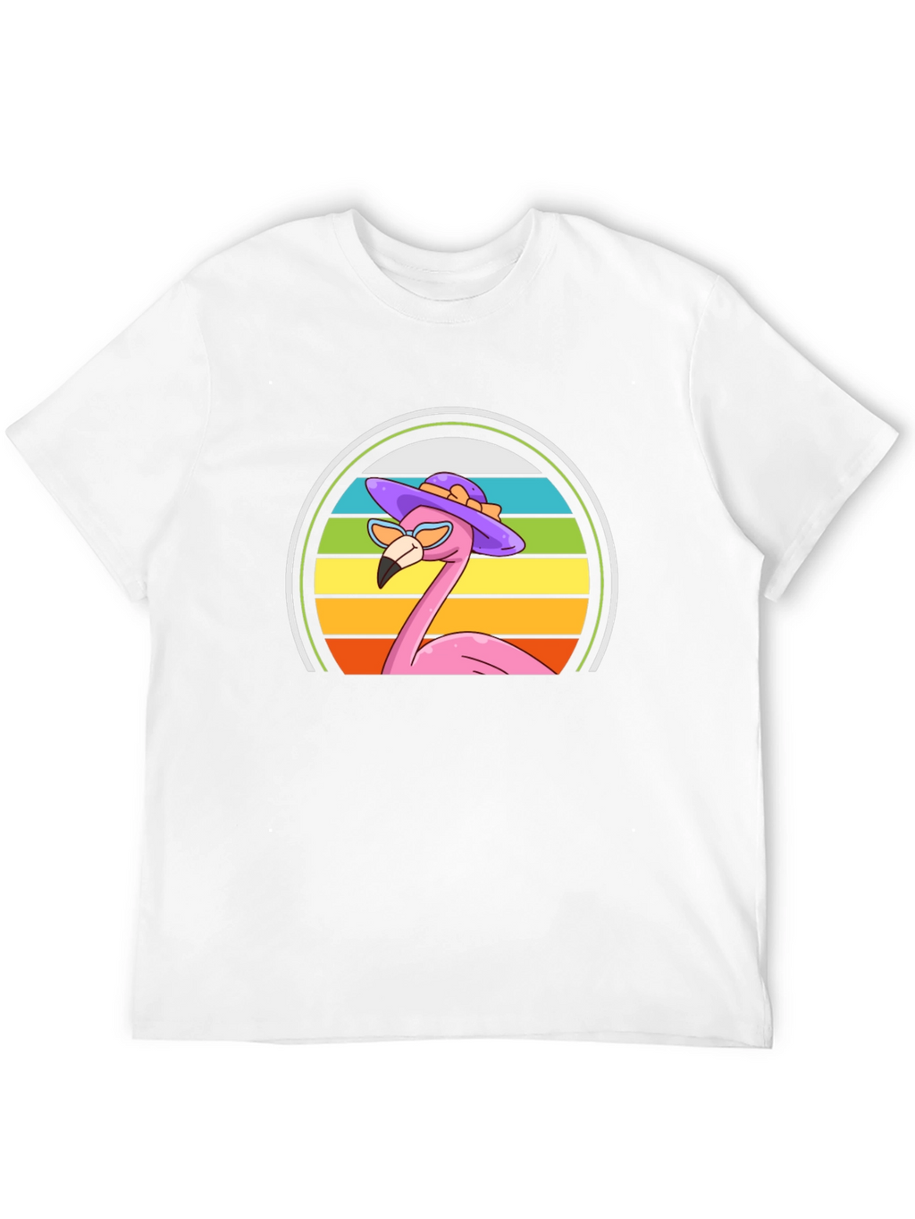 Flamingo Sunset Graphic Tee