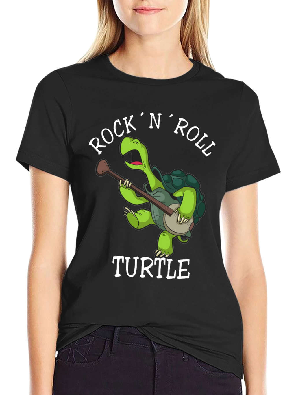Rock N Roll Turtle T-Shirt