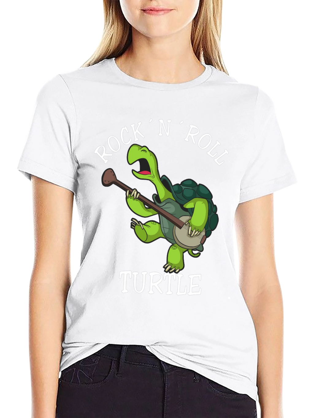 Rock N Roll Turtle T-Shirt