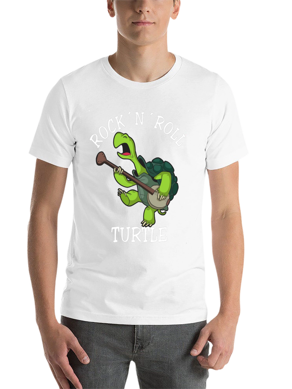 Rock N Roll Turtle T-Shirt