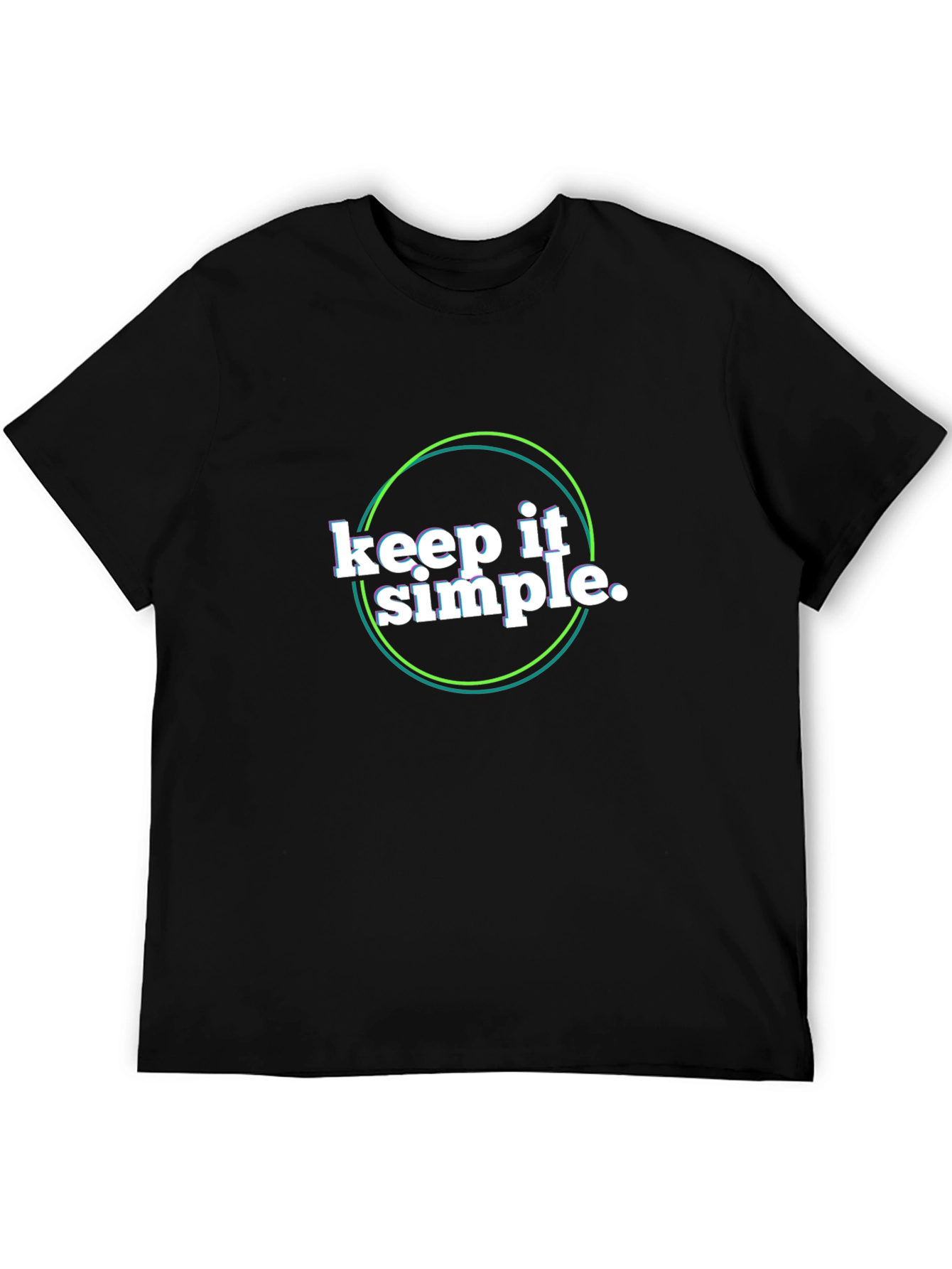 Keep It Simple Black Tee