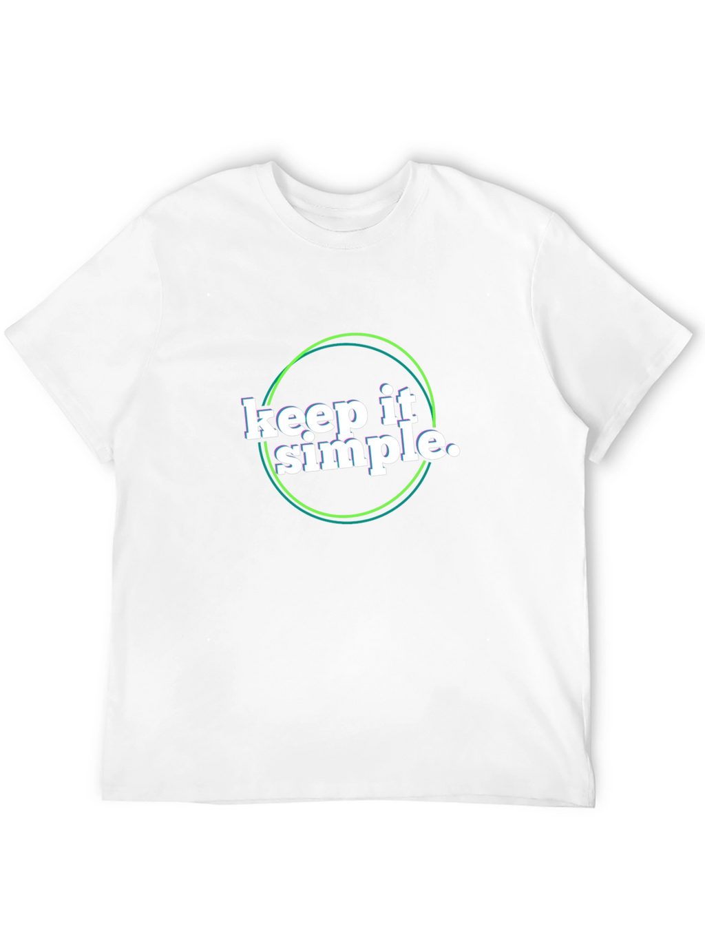 Keep It Simple Black Tee