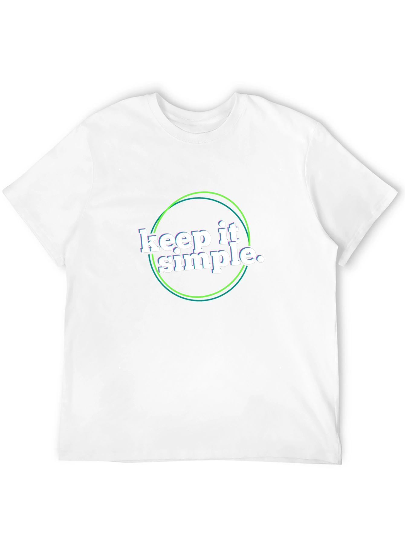 Keep It Simple Black Tee