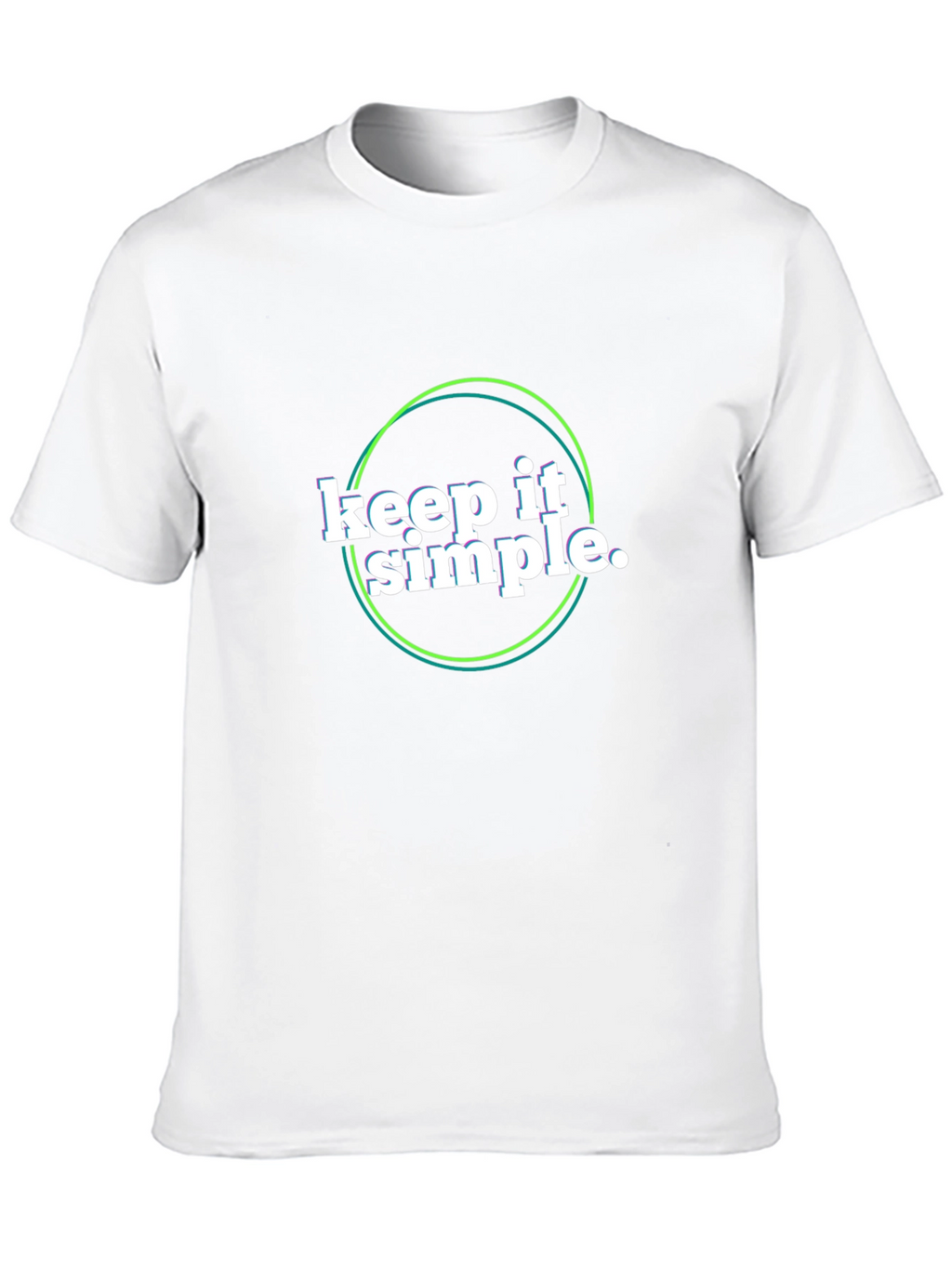 Keep It Simple Black Tee