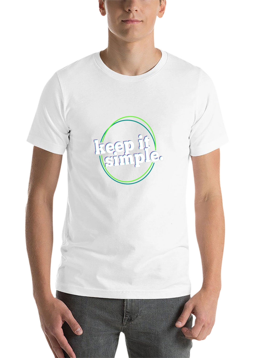 Keep It Simple Black Tee