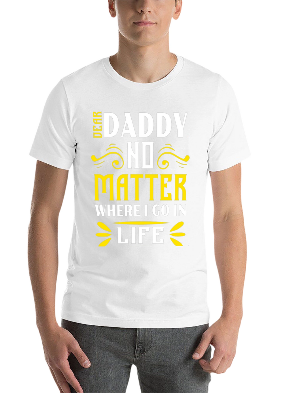 Dear Daddy T-Shirt Fathers Day Gift