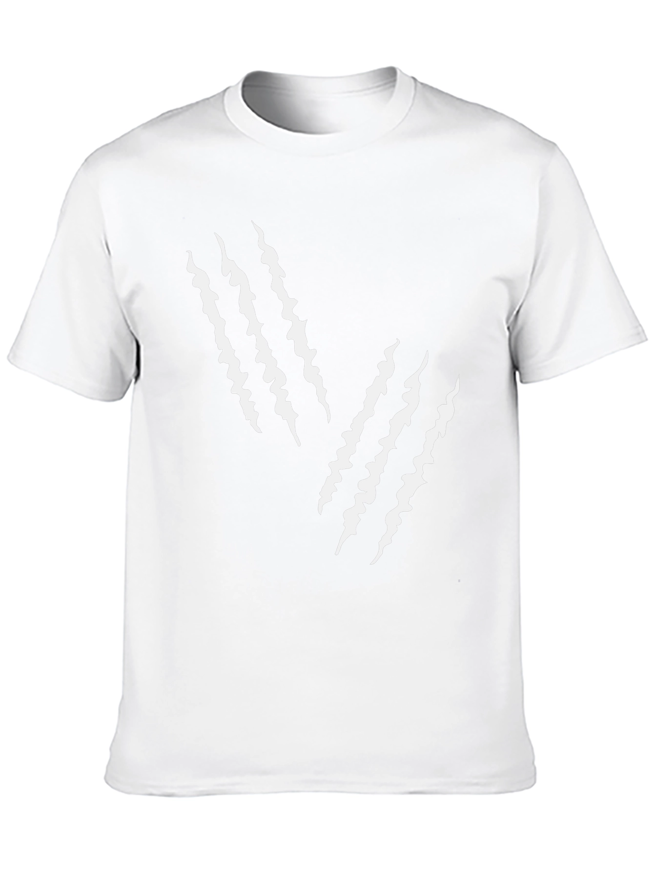 Claw Mark Graphic Tee - Mens Black T-Shirt