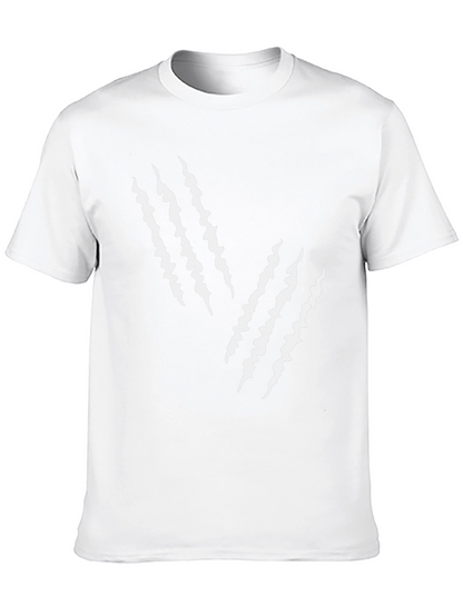 Claw Mark Graphic Tee - Mens Black T-Shirt